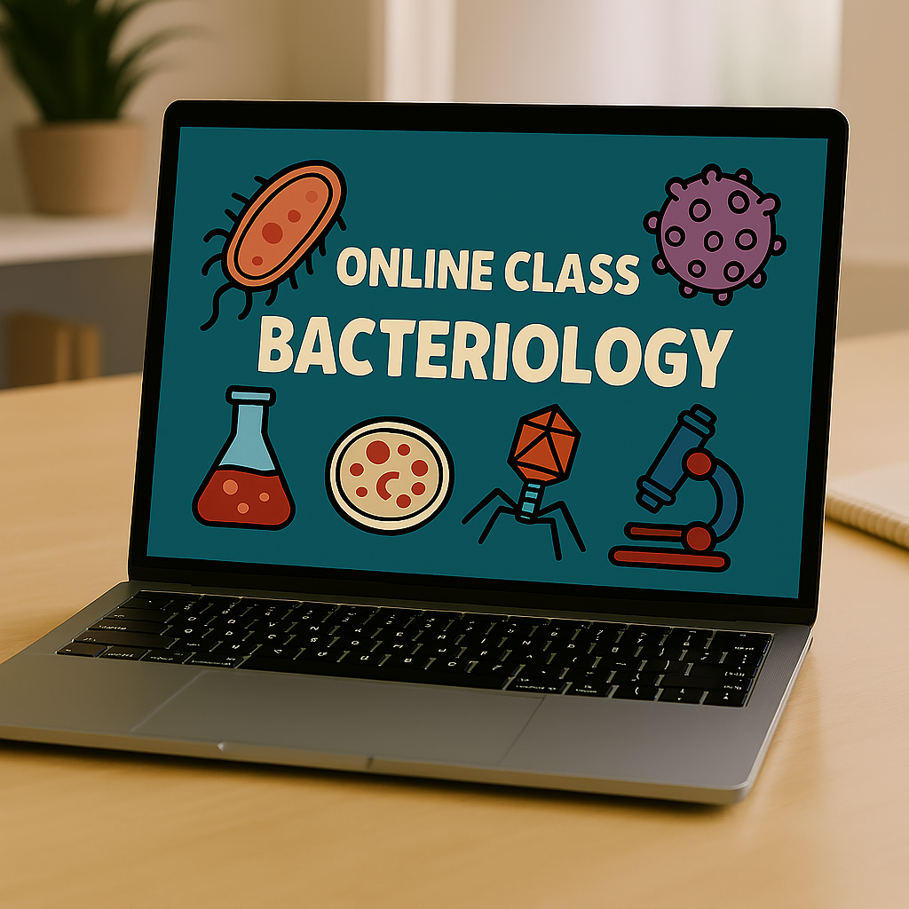 باکتری شناسی(کلاس آنلاین)